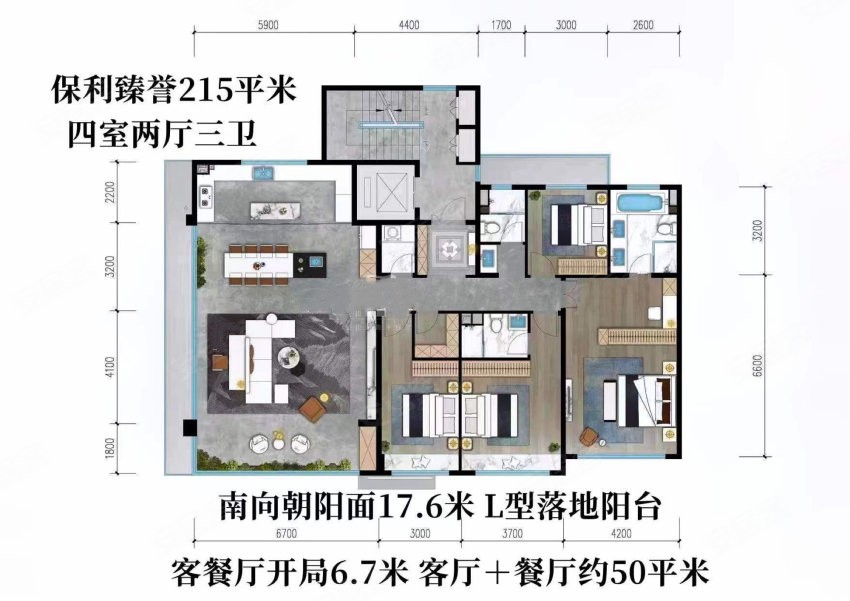 215平户型图