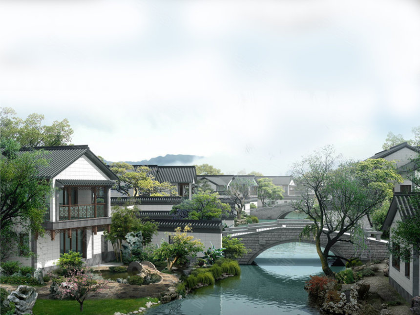 太湖御王府（居山湾）效果图