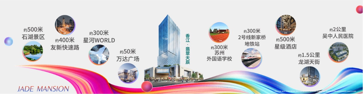 香江·翡翠天辰配套图