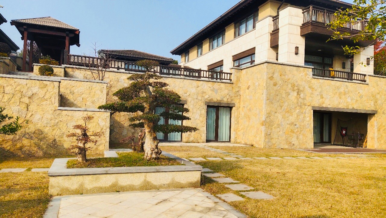 涵园石公山居实景图