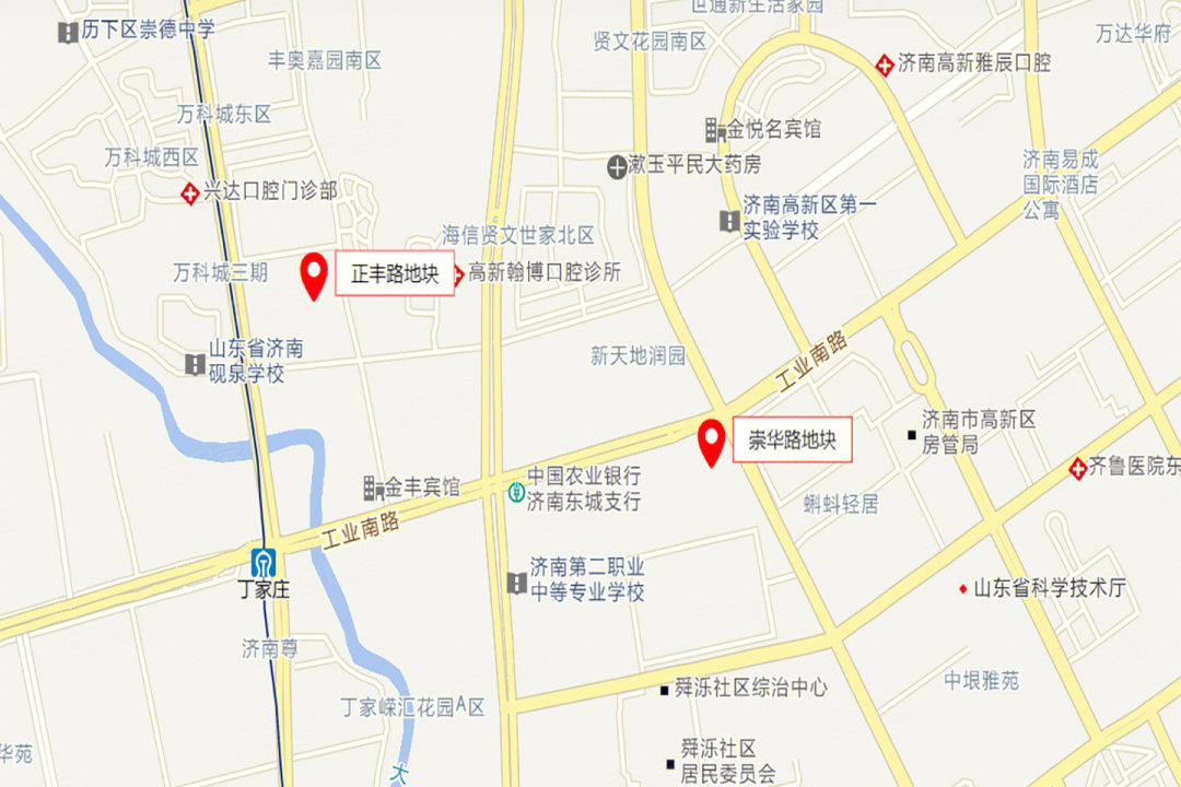 济南保利臻誉区位图
