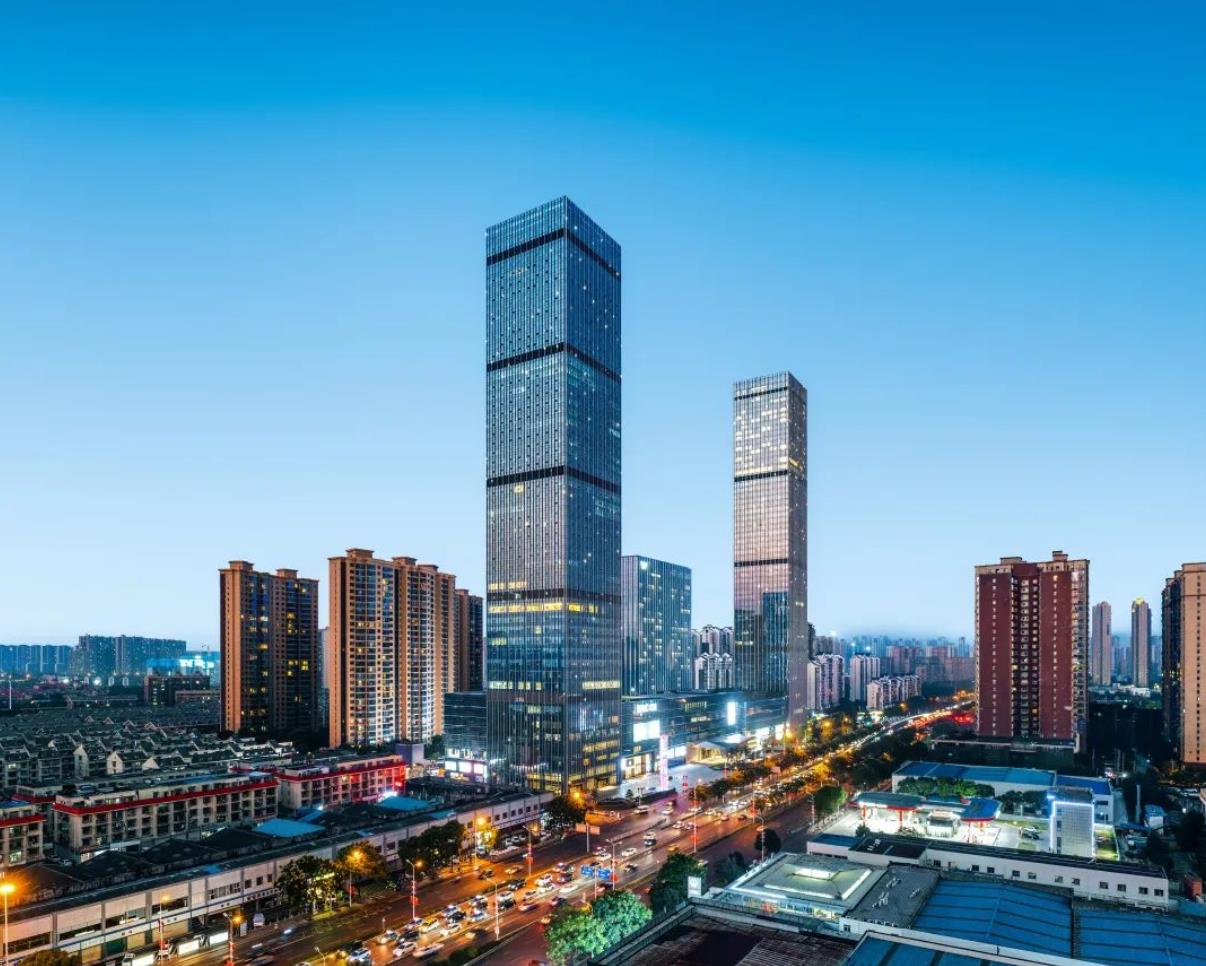 长沙运达中央广场三期实景图