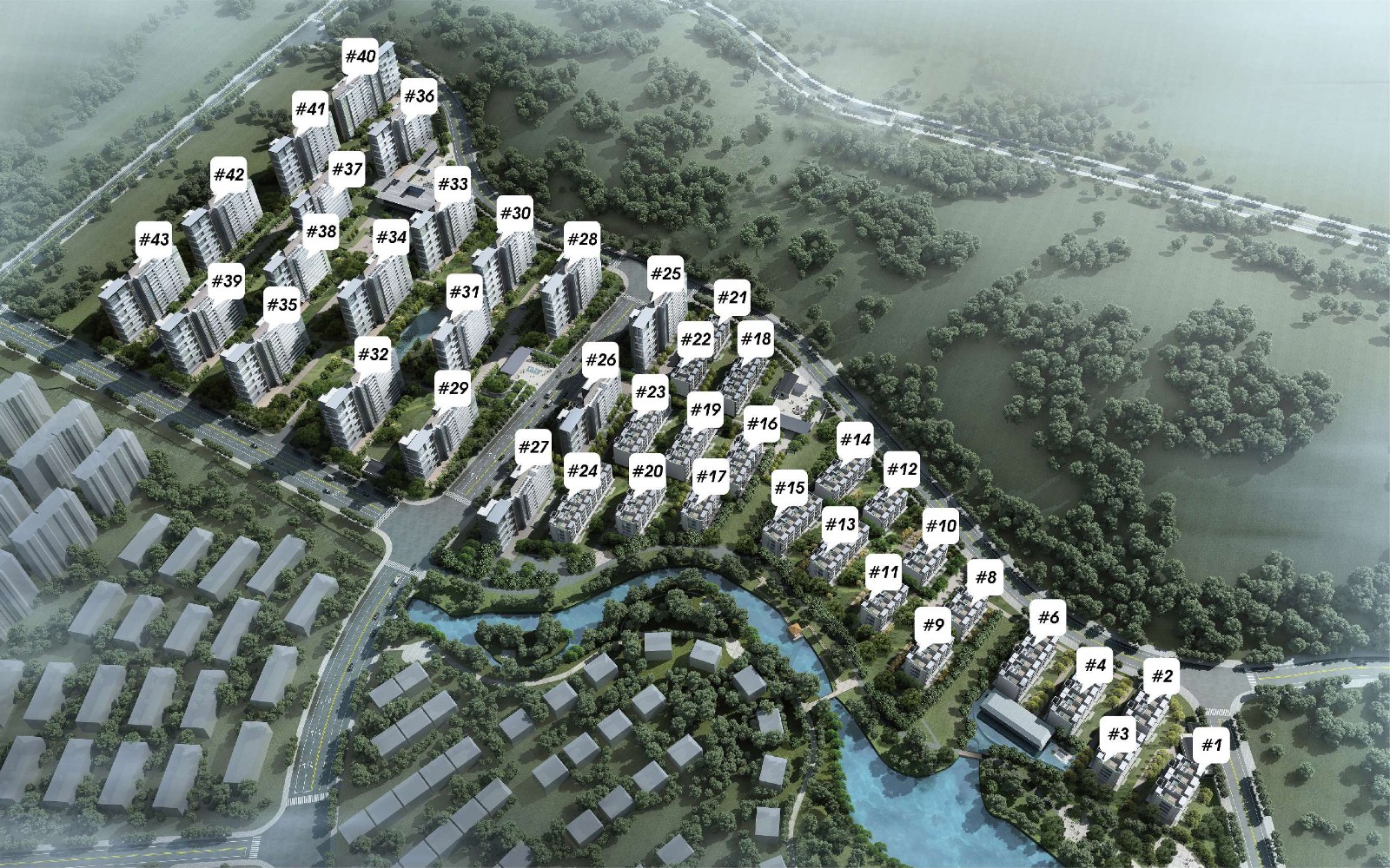 万科大象山舍效果图
