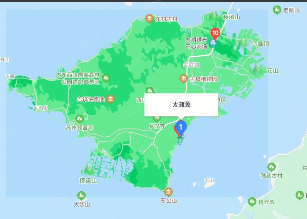 古北太湖源区位图